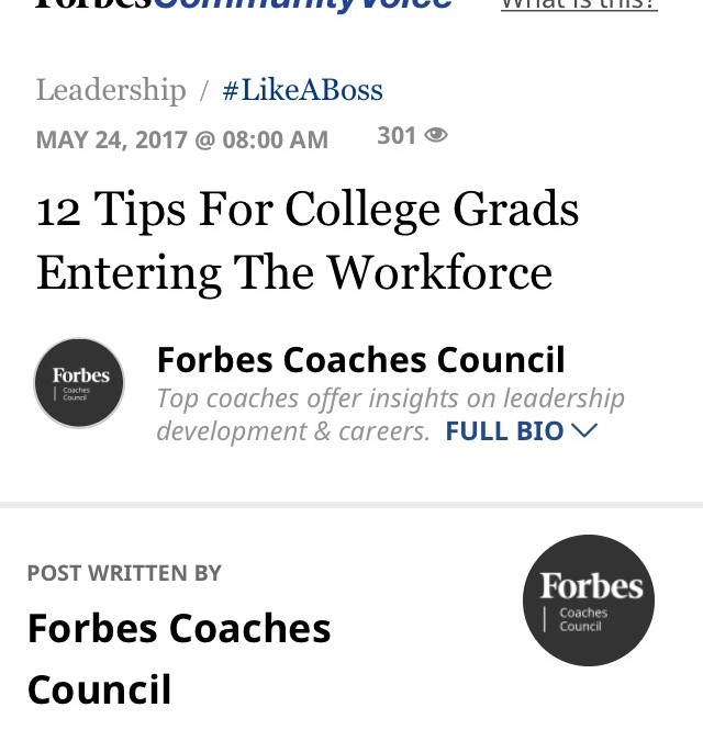 12 Tips for College Grads Entering the Workforce